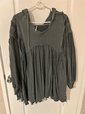 Free People Juniper Pullover in blue
